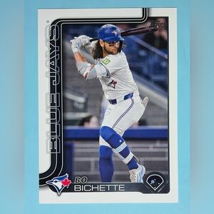2025 Topps Bo Bichette Jumbo Blue Jays Baseball Card 5.75 x 8 inches Box Topper